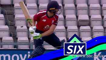 England v Australia: Jos Buttler hits two huge sixes in an over
