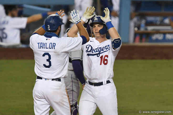 Dodgers support Dustin May with five home runs against Rockies