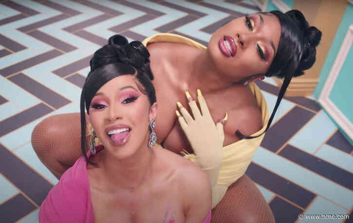 Cardi B and Megan Thee Stallion score first UK number ones with ‘WAP’