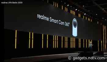 Realme Smart Cam 360, Realme Smart Bulb Unveiled at IFA 2020