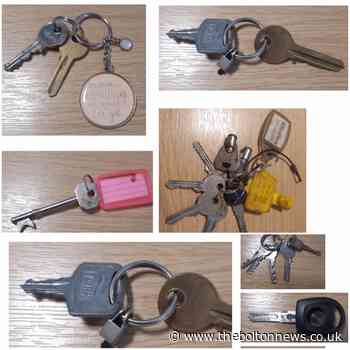 Collection of keys found by police after arrest in Bolton - The Bolton News