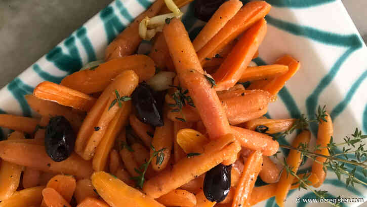 Recipe: Carrots with garlic, olives and herbs is a tantalizing mix