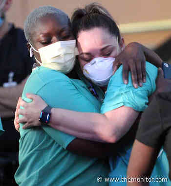 Grateful medical community gives nurses who joined virus fight hero's sendoff - Monitor