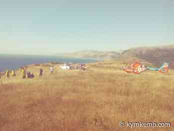 Medical Rescue Ongoing of a Paraglider Injured in a Crash Near Petrolia - Redheaded Blackbelt