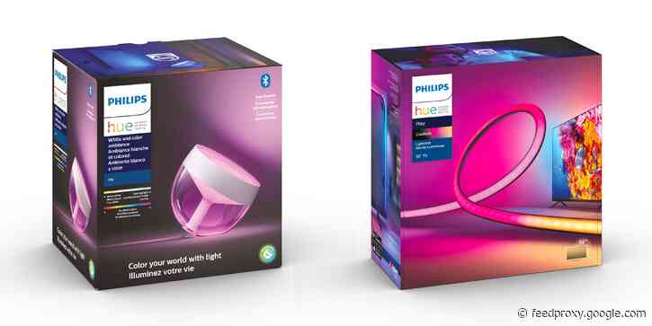 Philips Hue unveils new HomeKit gradient lightstrip, reimagined Iris table lamp, partnership with ‘August’