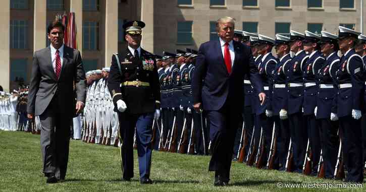 Pentagon Chief Comes Out in Defense of Trump After Accusation of Military Insult