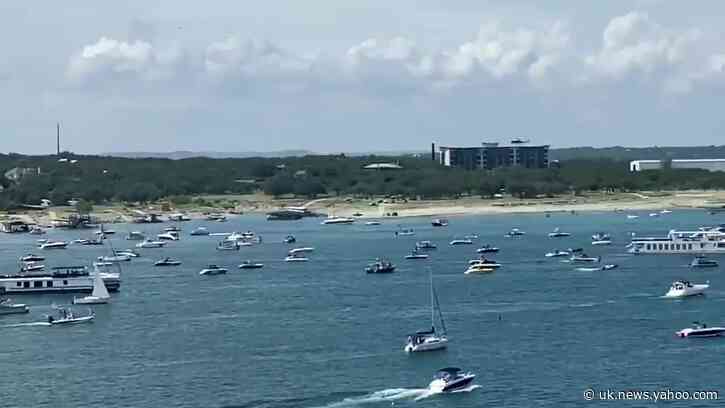 Several Boats Sink During 'Trump Boat Parade' in Texas
