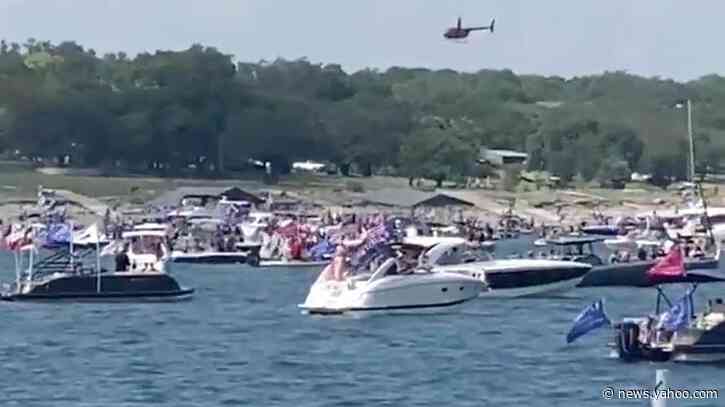 Several Boats Sink During Disastrous Trump Parade in Texas