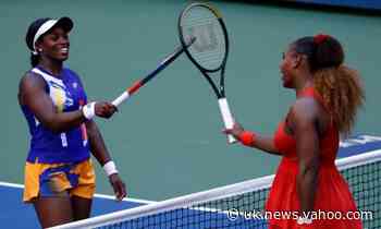 Serena Williams defies predictions to knock Sloane Stephens out of US Open