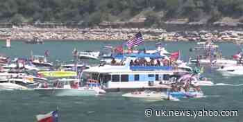 Multiple Boats Sink During 'Trump Boat Parade' On Texas Lake