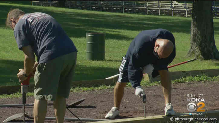 Local Unions Continue ‘Weekend Of Service’ By Renovating Renzie Park In McKeesport