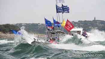 Multiple boats sink at Trump boat parade on Texas' Lake Travis