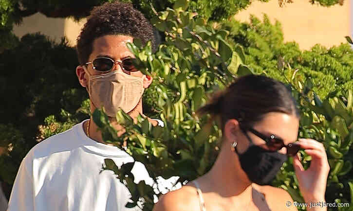Kendall Jenner Grabs Lunch with Rumored Boyfriend Devin Booker at Nobu