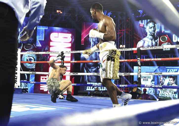 ESPN+ Boxing Results: Jamel Herring Wins Via Ugly Disqualification Against Jonathan Oquendo