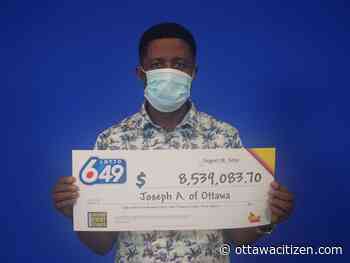 Ottawa grandfather and entrepreneur wins $8.5 million in LOTTO 6/49 - Ottawa Citizen