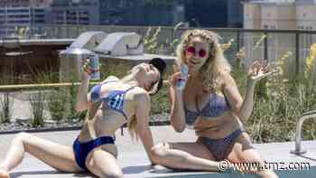 Sabrina and Maggie -- Sunday Funday Pool Party Shots!