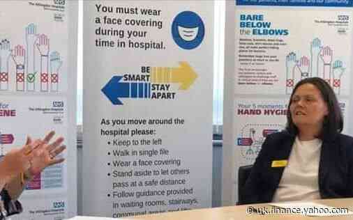 Hospital chief in mask row quit after watchdog’s intervention
