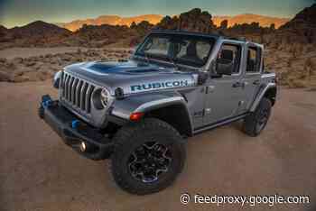 Hybrid Jeep Wrangler 4xe Gets Official