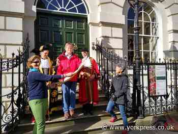 Sir Hugh Bayley's 110-mile walk to help York's recovery