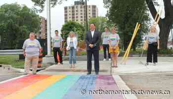 Sault Ste. Marie's new rainbow crosswalk is a big milestone for the city's LGBT community - CTV Toronto