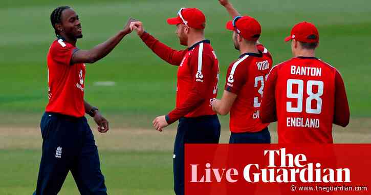 England chasing 158 to beat Australia in second men's Twenty20 – live!
