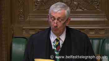 Commons Speaker Hoyle 'uncomfortable' with Johnson IRA accusation during PMQs