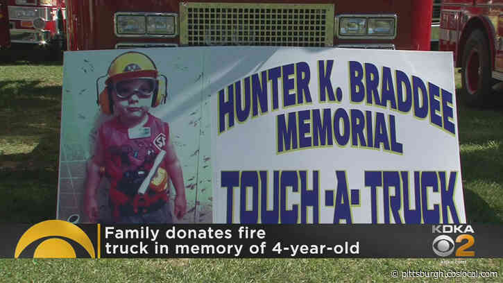 Local Family Donates Fire Truck In Memory Of 4-Year-Old Boy Killed In Vehicle Accident