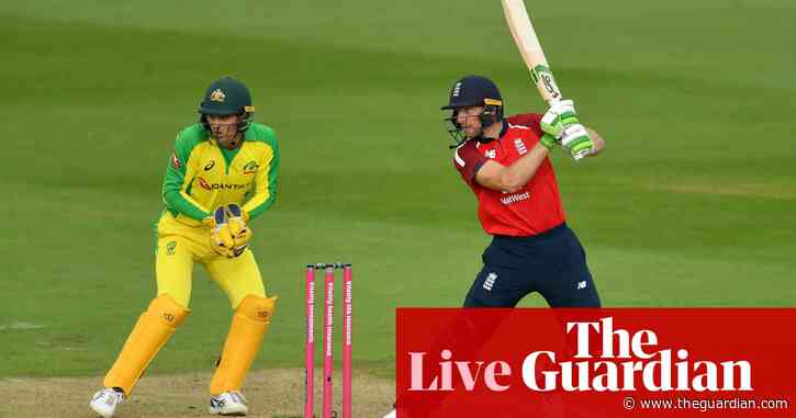 England beat Australia by six wickets in second men's Twenty20 – live!