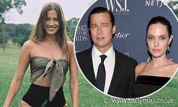 Brad Pitt's girlfriend Nicole Poturalski stuns in a revealing crop top