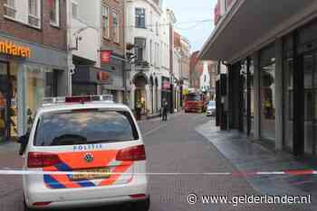 Binnenstad Zutphen deels afgesloten vanwege verward persoon