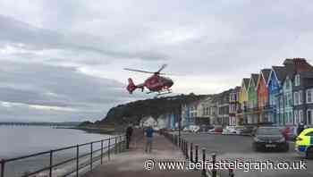 Video: Motorcyclist taken to hospital by air ambulance after Whitehead crash