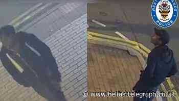 CCTV footage released in hunt for Birmingham knifeman