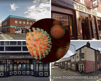 Bolton bars and venues shut due to coronavirus tests