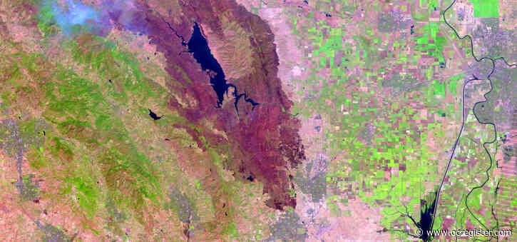 Before and after: Satellite images show how lightning complex fires scarred Bay Area landscape