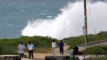 Typhoon Haishen: Japanese urged to stay alert as storm blows in