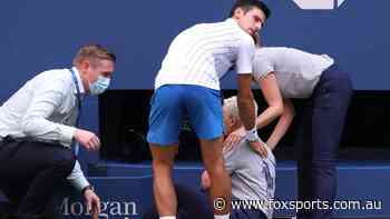 Djokovic DISQUALIFIED from U.S. Open for hitting lineswoman with a ball