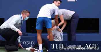 Top seed Djokovic out of US Open after hitting official with ball