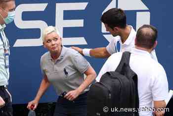 Novak Djokovic defaulted from US Open after ball hits linesperson