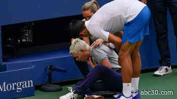 Novak Djokovic out of US Open after hitting line judge with ball