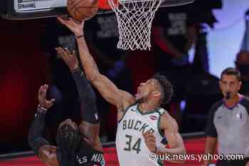 Bucks' Antetokounmpo out of Game 4 with ankle injury