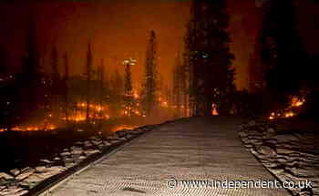 More than 200 people airlifted after being trapped at campground by California wildfire
