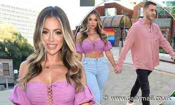 Geordie Shore's Holly Hagan flaunts her washboard abs