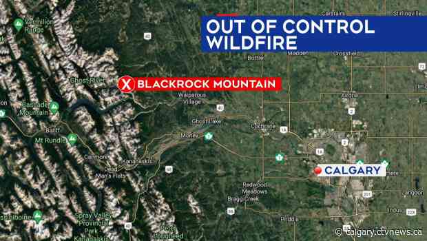 Alberta wildfire grows to more than 550 hectares, but rain is expected
