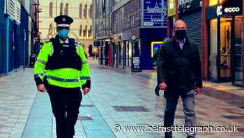 Covid breach: Bar closed after police chief Simon Byrne goes on beat in Belfast city centre