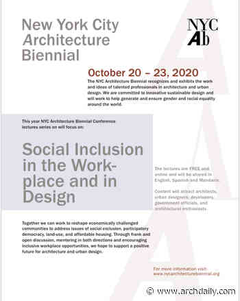 New York City Architecture Biennial - ArchDaily