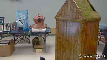 Trash can art competition a highlight of Alberta Culture Days