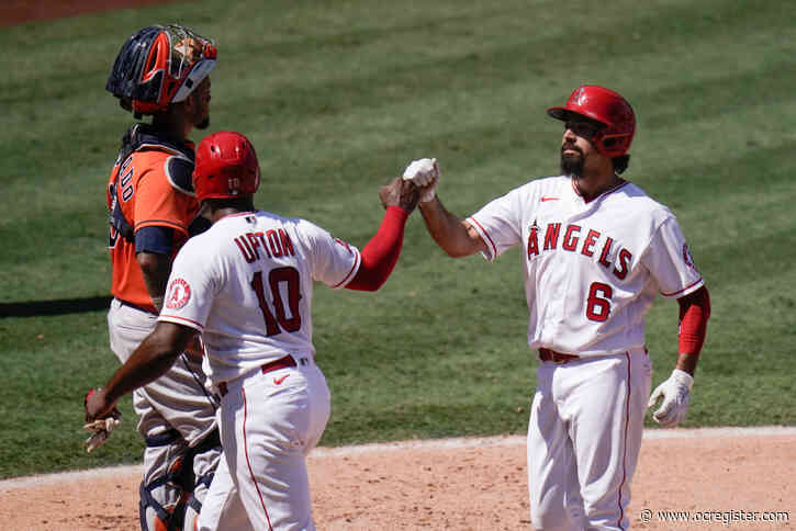 Angels complete sweep of Astros, run winning streak to five