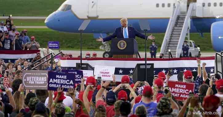 Trump’s ‘plane loaded with thugs’ appears to be a Salt Lake City flight with Black Lives Matter protesters