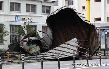 Typhoon heads to South Korea after battering southern Japan - Chron