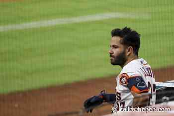 Houston Astros: Jose Altuve’s nightmare season continues - Call to the Pen